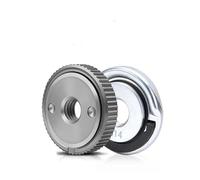 M14 Angle Grinder Locking Nut,Quick Change Clamping Flange Plate Fastener Accessory for Fixing Cutting Discs Wheel Abrasive Disc(AB-2 Pcs)