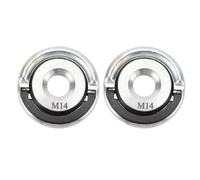 M14 Angle Grinder Quick Release Nut Alloy Steel, 2 Pieces, Self Locking, Easy Installation - High Strength, Wear, Compatible with Diamond Cutting Blades
