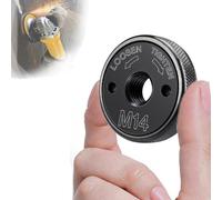 M14 Angle Grinder Quick Release Nut, for All Angle Grinder Accessories from Makita, AEG, Dewalt, Metabo, Black & Decker, Flex, Hitachi etc., Sanding Disc Change without Tools