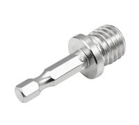 M14 Drill Adapter 1/4 Hex Shank Drill Adapters Screw Thread Connecting Rod Angle Mill Handle Polishing Grinder Electric Tool