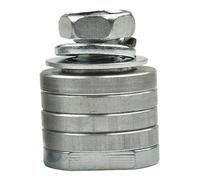 M14 M10 Angle Grinder Adapter Grooving Machine Adapter Conversion Kit Flange Metal Lock Nuts Slotting 125 150 Type(M14)