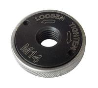 M14 Quick Change Heavy Duty Stainless Steel Angle Grinder Locking Retaining Flange Nut, Quick Change Fast Locking nut M14 Thread Hand Tighten