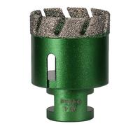 M14 Threaded Brazed Hole Cutter Tool for Ceramic Tiles Marble Glass with Diamantine Coating and High Speed Cutting 6-50mm Diamantine Hole Cutter