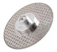 M14 Vacuum Brazed Diamond Cutting Wheel Saw Blade, Double Sides Disc, Marble, Concrete, Ceramic Tile 125mm