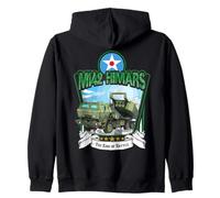 M142 High Mobility Artillery Rocket System HIMARS Zip Hoodie