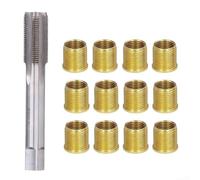 M14x1.25 Spark Thread Repair Kit for Ford for triton Engines - Stainless Steel Insert Tool Set Cylinder Head Fix (13PC)