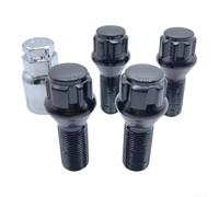 M14x1.5 High-Strength Steel Wheel Locking Nuts and Bolts Set, Anti-Theft Lug Bolts for Car Wheel Security, Vehicle Wheel Lock Set with Special Key Compatible