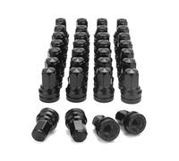 M14x1.5 OEM Lug Nuts Fit for 2017-2024 Ford F250 F350 Truck, 32pcs 14x1.5 One Piece Design Wheel LugNuts for Factory Wheels, Black Mag Seat Lug Nuts with Washers Replacement HCPZ-1012-B,HCPZ-1012-A