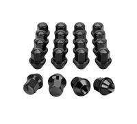 M14x1.5 Stock Lug Nuts Fit for 2015-2023 Ford Mustang Edge, 20PCS Black OEM Style Lug Nuts with 1.5" Length and 13/16" Hex for 2020-2023 Ford Explorer | 2022-2023 Maverick, OE#ACPZ-1012-M ACPZ-1012-D