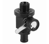 M14x1.5 Thread Engine Oil Drain Valve Replacement Accessory Allows Easy Oil Drainage Mess- Operation Practical Aluminum Black