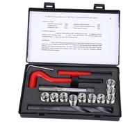 M14x1.5 Thread Repair Kit 15pc Stainless Steel Inserts with Drill Tap Wrench for Female Thread Restoration in Automotive Industrial Equipment