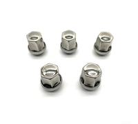 M14x1.5 Thread Wheel Nuts 5pcs Fit for Range Rover Evoque 12-19 | M14x1.5 thread, fits Evoque 2012-2019, direct OEM replacement, secure locking, silver finish