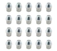 M14x1.5 Wheel Lug Bolt Stud Nut Compatible With Land-Rover Evoque | Fits Land-Rover Freelander 2 LR043267; Silver Finish For L538 L359 Models