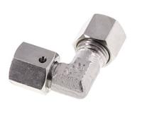 M14x1.5 x 8L Stainless steel Adjustable 90 deg Elbow Fitting with Sealing cone and O-ring 315 Bar DIN 2353