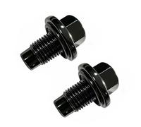 M14x1.5mm Oil Pan Drain Plug Bolt & Washer Fit for Lincoln, Chrysler, Dodge,Jeep, Ford,Replace 6506214AA,6507741AA,F6TZ-6730-BA,F75Z-6730-BA,090-115, 090-938CD, 6532-2PCS