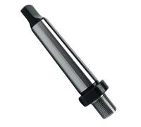 M14x1mm Morse Taper Spindle Shank, DIY Wood Lathe Headstock Chuck Shaft Arbor for K01-50 K02-50 K01-65 K02-65(MT 2 Flat)