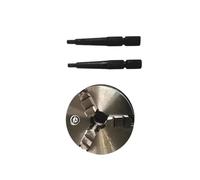 M14x1mmMini Lathe Chuck Chuck Spindle Assembly for K01-65 K02-65 K02-50 K01-63B for Woodworking(K01-63 Check)