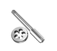 M15×0.75 Metric Tap and Die Set - High-Speed Steel Tapping Tool for Precision Threading and Machining