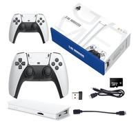 M15 Retro Game Console, 2.4Ghz Wireless Controller 4K HDMI Output Plug and Play Video Game Console with 30000 Games-M18||128G