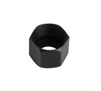 M15 Screw Nut with Router Collet Chuck, 2pcs Accessories for Electric Router and Milling, Carbon Steel (6mm)