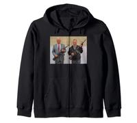 M16 AR15 AK47 Stoner Kalashnakov Zip Hoodie