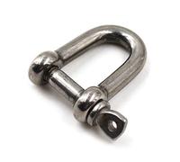 M16 D Ring Shackle Boat Anchor Shackle 304 Stainless Steel Chain Shackle Screw Pin D Shackle Pack Of 1