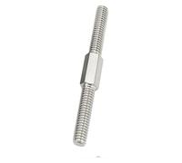 M16 Double End Thread Rod Stud Bolt 304 Stainless M16x120mm 1pcs