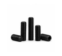 M16 Flat Point Hex Socket Set Screws Grub Screws | Grade 12.9 Alloy Steel, For Shaft And Gear Fixing, Flat Tip Locking, Precise Industrial Fastener(M16x16mm 5pcs)