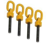 M16 x 120mm Swivel Rotating Lifting Point Eye Bolt with Ring 1.12t Capacity 4pc