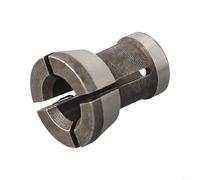 M17 Collet Chuck Adapter with Nut for Engraving Trimming Machine Router, Carbon Steel Split Bushing Converter for 6mm, 6.35mm, 8mm, 9.5mm, 10mm Chuck Size, Heat Treated and Precisely Ground