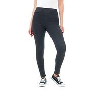 M17 Women Ladies Denim Jeans Jeggings Skinny Fit Classic Casual Trousers Pants with Pockets (26, Black)