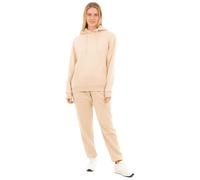 M17 Womens Ladies Recycled Oversized Hoodie Soft Cosy Sweatshirt Hooded Top Long Sleeve Pullover with Pocket (S, Stone) 5056242845171