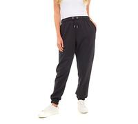 M17 Womens Ladies Recycled Oversized Jogging Bottoms Casual Sweatpants Cuffed Hem Lounge Trousers Elastic Yoga Pants Workout Tracksuit Pockets (S,Black), 5056242844273
