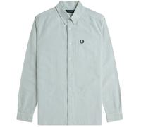 M1736 Oxford Stripe Shirt - Bayleaf S