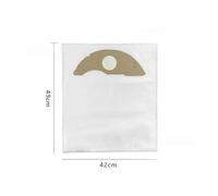 M17K-Replacement Dust Bags，compatible For Karcher， NT22/1 Vacuum Attachment System- Part Codes 2.889-217.0, 1.378-600.0, 28892170(White 10PCS)