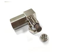 M18*1.5 Universal Exhaust Catalyst Rear Oxygen Sensor Spacer 90 Degree Mini Catalyst Lambda O2 Adapter For CEL Car Oxygen Sensor Lambda Oxygen Sensor