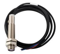 M18 Laser Diffuse Infrared Sensor Switch, NPN NO, Stainless Steel Shell, Fast 0.5ms Response, IP65 Waterproof