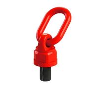 M18/M20 x 30/38.1/50mm Swivel Rotating Lifting Point Eye Bolt Ring 4t Capacity 360° Rotatable Lifting Ring(M20*38.1mm)