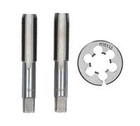 M18 x 1.5mm Metric Tap and Die Tungsten Steel Taper and Plug TD001_TD036