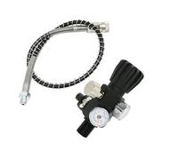M18X1.5 5/8-18UNF Dual Gauge Air Filling Station Refill Adapter Regulator Portable Quick Release Durable Valve for Diving (M18X1.5)