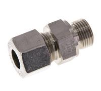 M18x1.5 Male x 12S Stainless steel Straight Cutting Ring 630 Bar DIN 2353