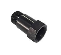 M18x1.5 Oxygen Sensor Spacer 43mm Oxygen Sensor Spacer Expansion CEL Fix Lambda Dustproof Adapter Oxygen Sensor