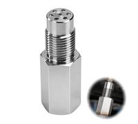 M18x1.5 Stainless Steel O2 Sensor Spacer, Universal Oxygen Sensor Adapter, Automotive O2 Sensor Socket Extender for Catalytic Converter & Check Engine Light Fix, Fits Most Cars and Vans