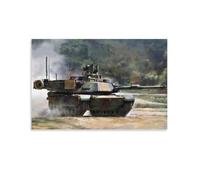 M1A2 Abrams Main Battle Tank SEPv3 (5) Picture Print Canvas Poster Wall Paint Art Posters Decor Modern Home Artworks 12x18inch(30x45cm)