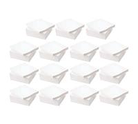 M1SS 15 Packs X 1-Ply Disposable Table Napkins - Soft and Strong Paper Serviettes for All Occasions