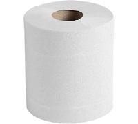 M1SS 2 Ply White Kitchen Tissue Rolls | 300 Pulls x 20 Rolls | 40 GSM Soft and Highly Absorbent | 100% Chemical Free & Strong Embossed Design Tissue Paper for Clean Kitchen, Furniture, Catering Use
