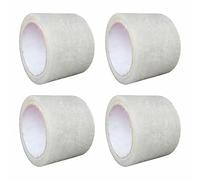 M1SS (4 Rolls) - Heavy Duty Tape Wide Clear Tape 3 Inch Strong Adhesive Waterproof Clear Packaging Tape for Packing Parcels, Boxes, Cartons, Postage, Moving House 42 Micron 72mm x 66m