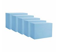 M1SS 5 x 7 Inch Blue Pastel Cards, 250 GSM, 100% Recycled Paper 500 Sheets | Double-Sided Colour, Smooth Durable Finish for Invitations, Postcards, Crafting, Scrapbooking, Printing and Stationery