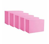 M1SS 5 x 7 Inch Pink Pastel Cards, 250 GSM, 500 Sheets, Recycled Paper | Double-Sided Smooth Cardstock for Invitations, Greeting Cards, Printing, Scrapbooking, Crafts, Office and Events