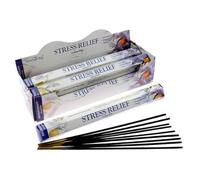 M1SS 6 Pack Stress Relief Incense Sticks | Aromatherapy Hand-Rolled Scented Sticks for Relaxation, Meditation, Prayers | Orange Blossom, Lavender, Thyme Fragrance | Vegan & Cruelty-Free